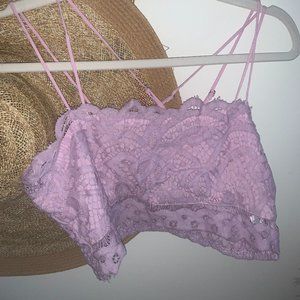 Pink Dee Elly Bralette Crop Top